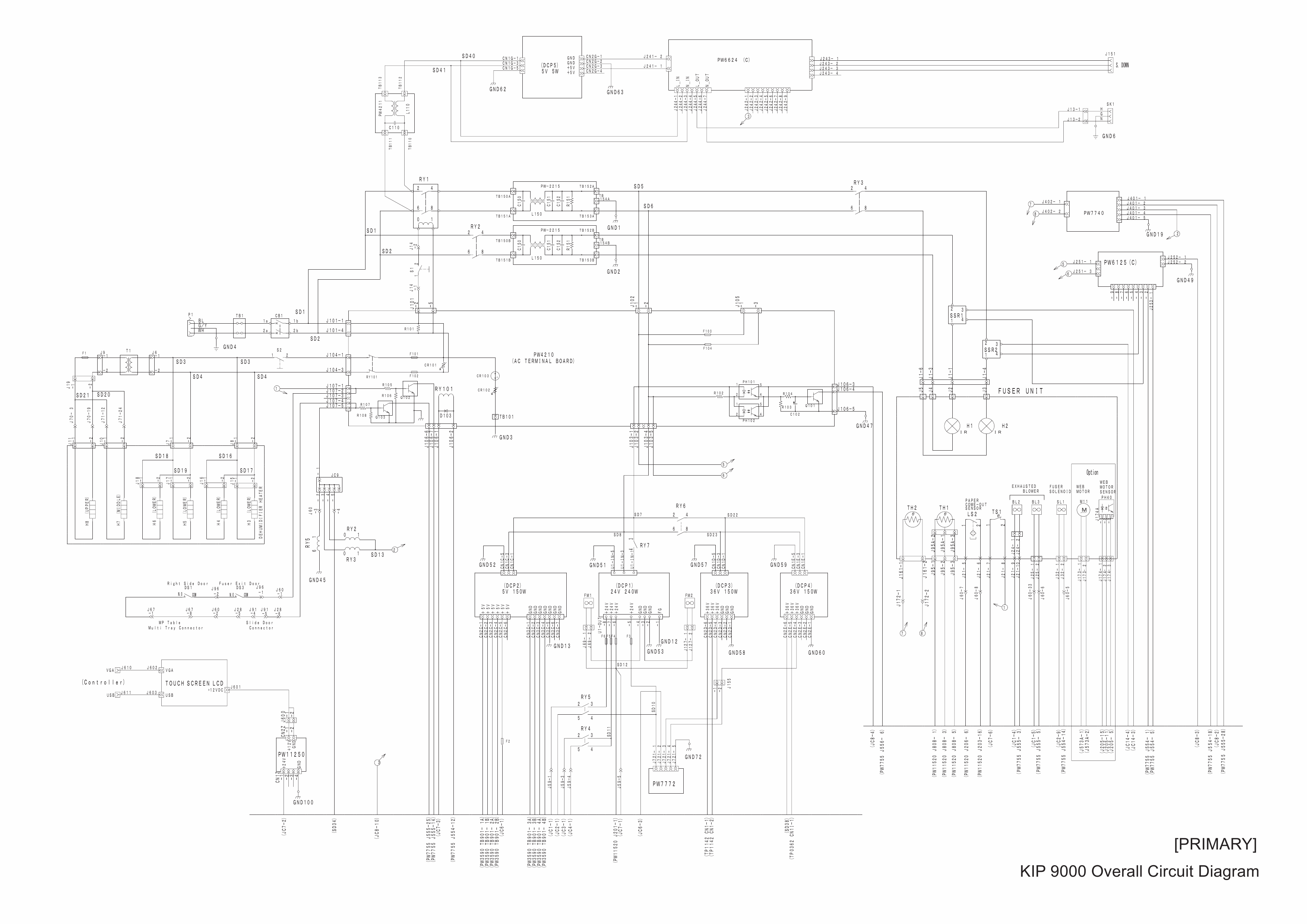 KIP 9000 Circuit Diagram-1